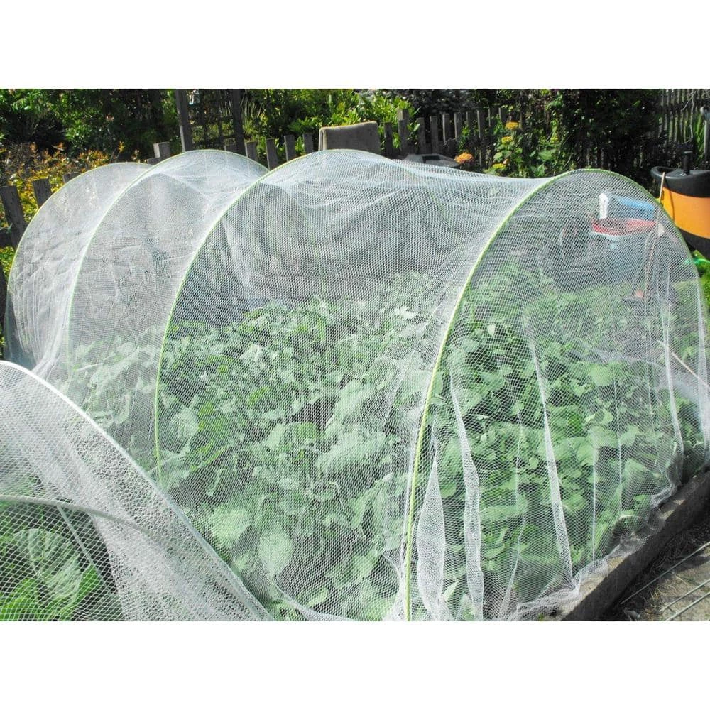 Agfabric 8 ft. x 10 ft. Insect Barrier Bug Net - Mosquito Net Garden Netting Protecting Plants Vegetables Flowers Fruits - Image 3
