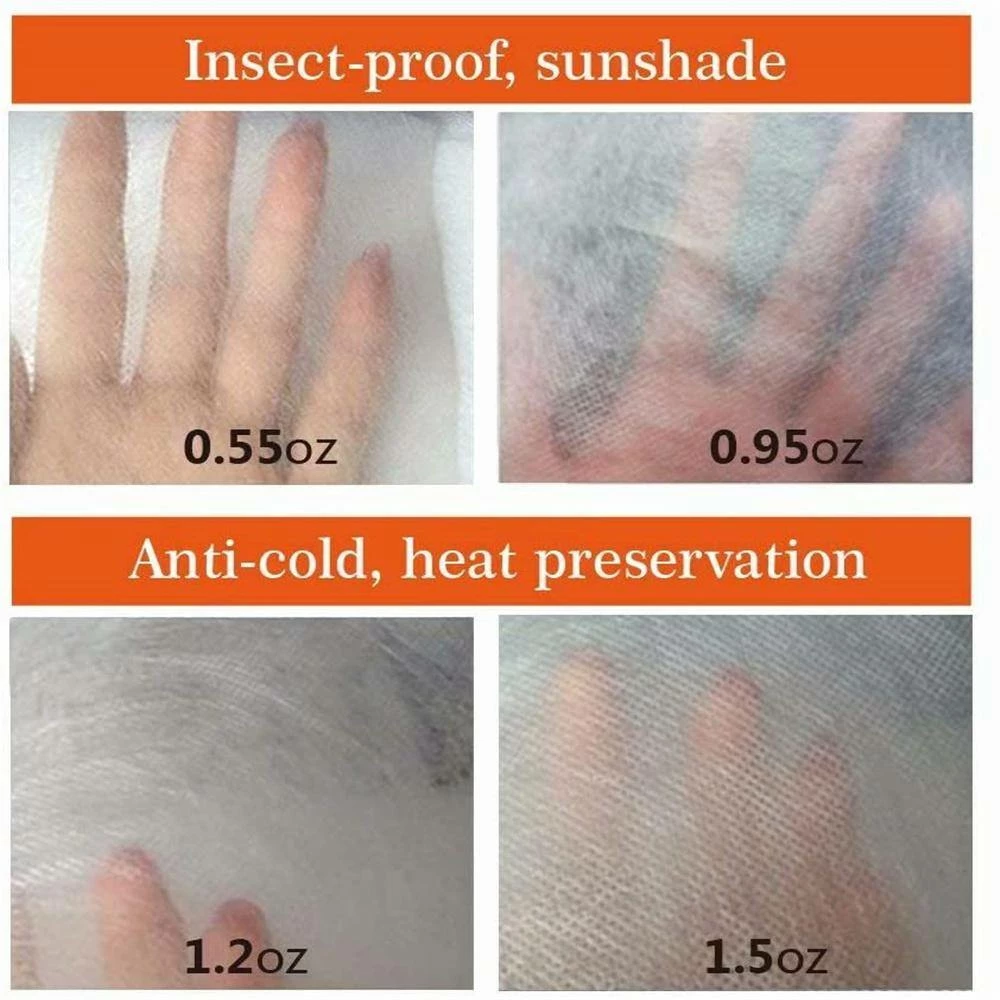 Agfabric 84 in. H x 72 in. W Fabric Plant Cover Sun and Frost Protection Rectangle Blanket for Season Extension (10-Pack) - Image 7