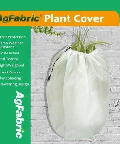 Agfabric 168 in. x 144 in. 0.95 oz. Plant Cover Warm Worth Frost Blanket for Season Extension and Frost Protection