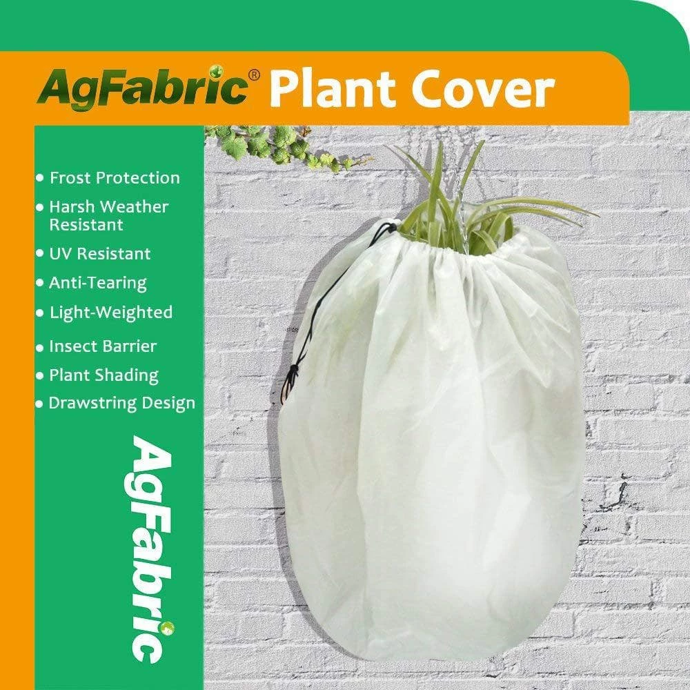 Agfabric 168 in. x 144 in. 0.95 oz. Plant Cover Warm Worth Frost Blanket for Season Extension and Frost Protection