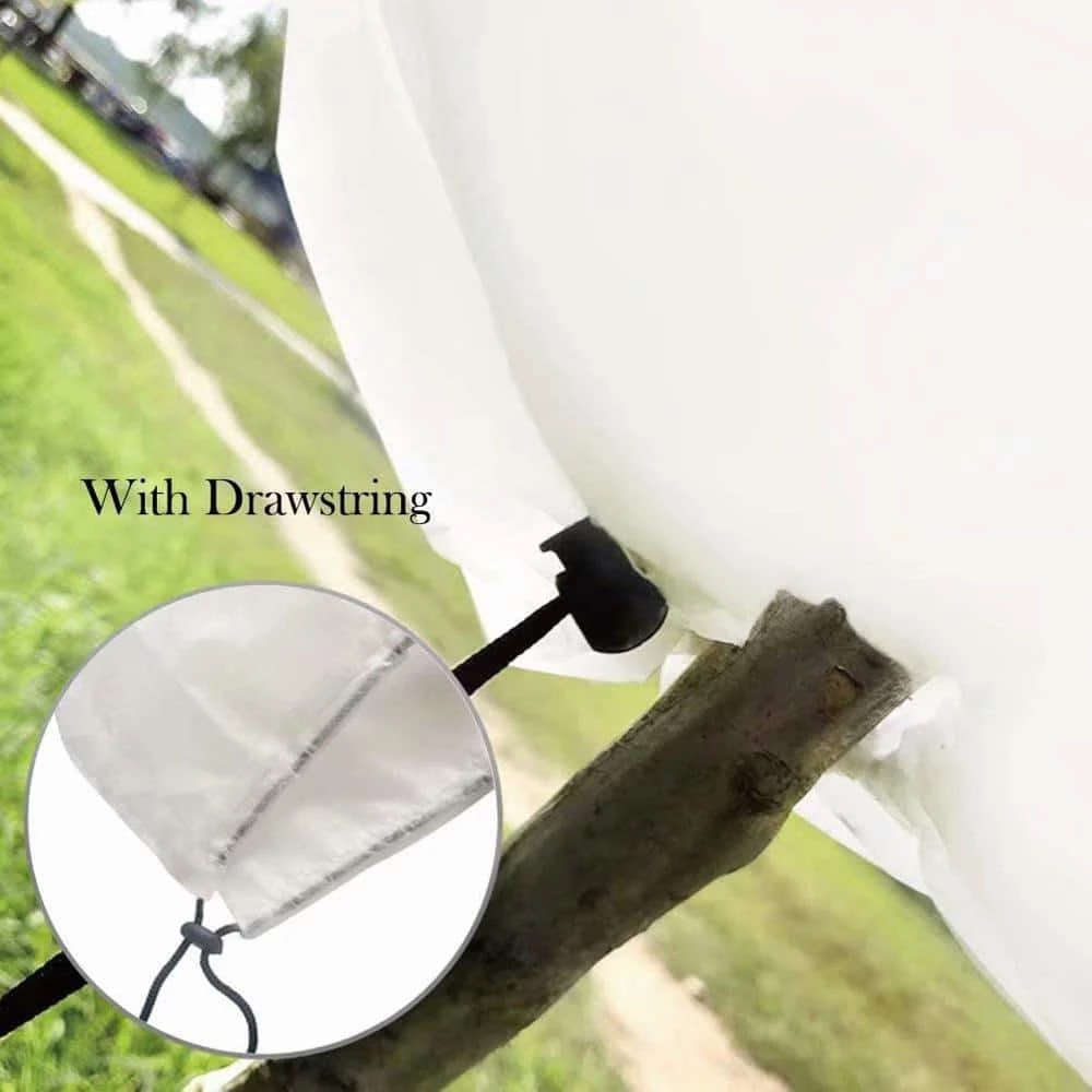 Agfabric 48 in. x 55 in. 0.95 oz. Freeze Protection Plant Cover, Winter Tree Cover for Season Extension and Frost Protection - Image 5