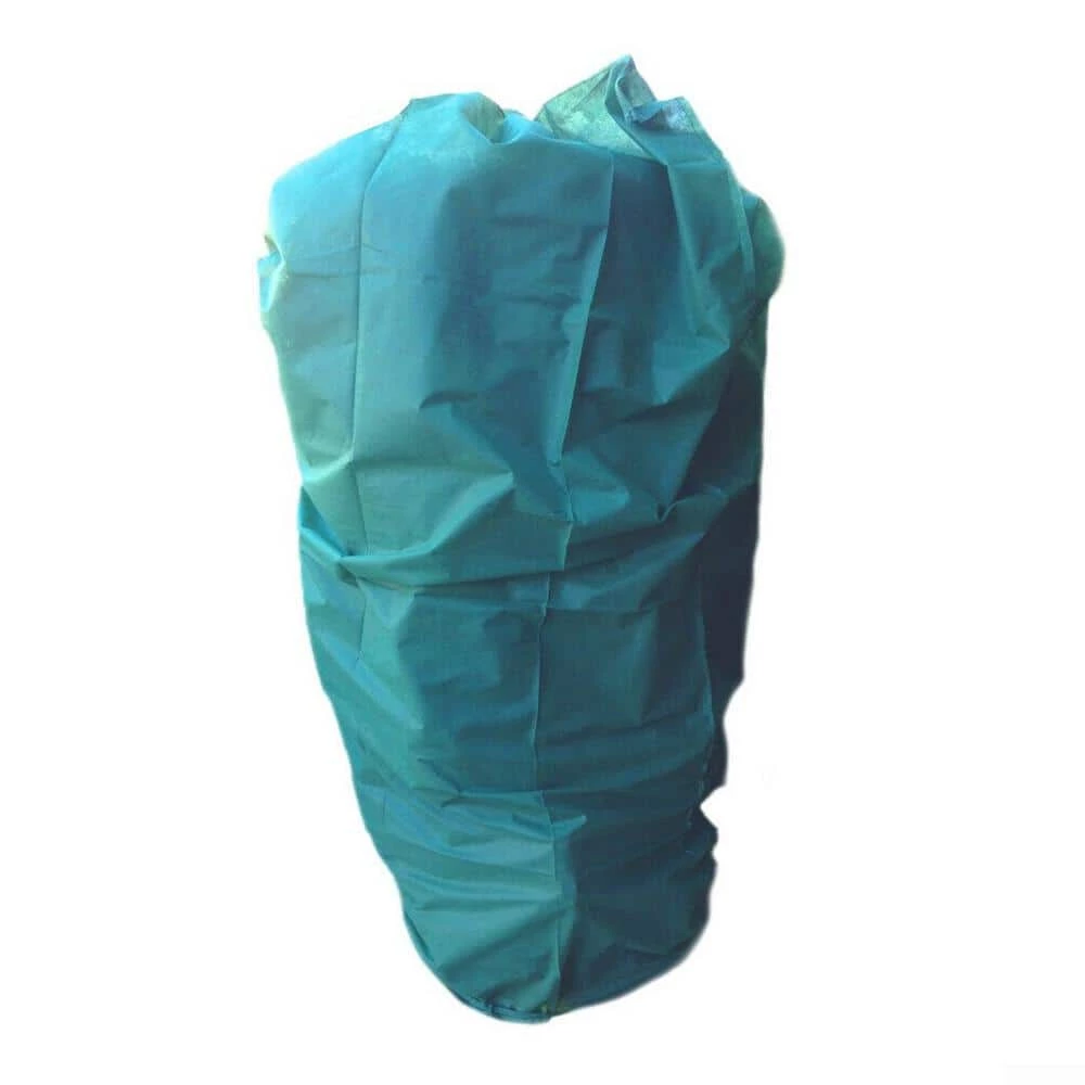 Agfabric 10 ft. x 20 ft. 0.95 oz. Dark Blue Zipper Rectangle Frost Protection Plant Cover for Winter Frost Cold