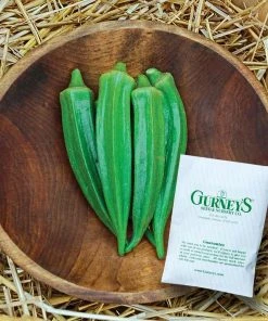 Gurney's Okra Clemson Spineless 80 (100 Seed Packet)