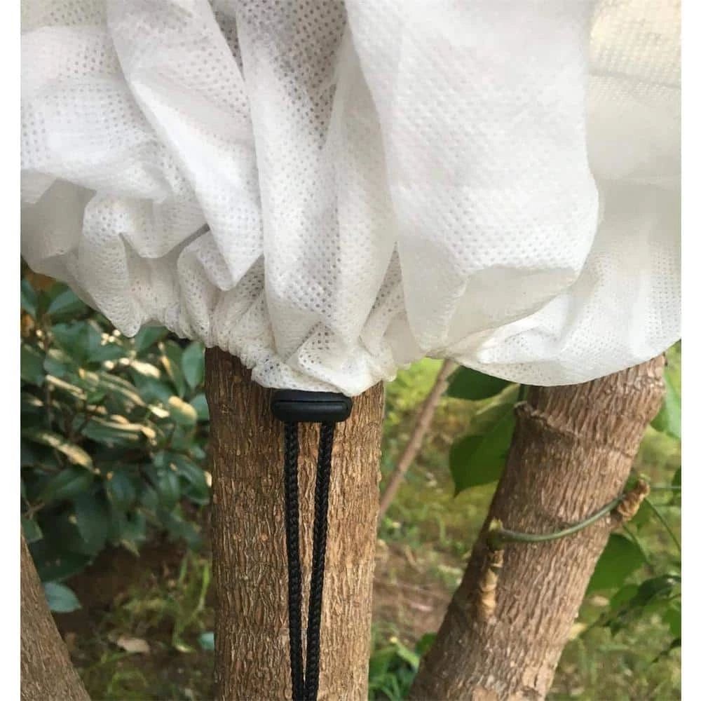 Agfabric 0.95 oz. 24 in. H x 60 in. W Plant Cover Plant Protection Cover for Protection from Small Insects and Season Extension - Image 2