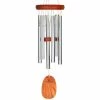WOODSTOCK CHIMES Signature Collection, Amazing Grace Chime, Small 16 in. Silver Wind Chime