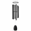 Woodstock Chimes Signature Collection, Bells of Paradise, 68 in. Black Wind Chime BPK68