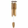 WOODSTOCK CHIMES Asli Arts Collection, Ring Bamboo Chime, Large 35 in. Cocoa Wind Chime C253