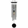 WOODSTOCK CHIMES Signature Collection, Woodstock Chakra Chime, 24 in. Black Wind Chime CC7L