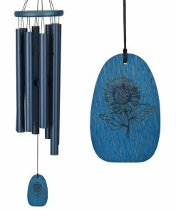 WOODSTOCK CHIMES Signature Collection, Chimes of Provence, 26 in. Silver Wind Chime CPS