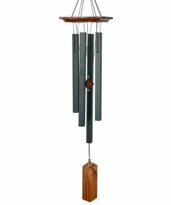 WOODSTOCK CHIMES Signature Collection, Woodstock Craftsman Chime, 33 in. Evergreen Wind Chime CRCE
