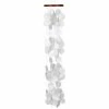 WOODSTOCK CHIMES Asli Arts Collection, Capiz Waterfall, 40 in. Blanca Wind Chime CWRB