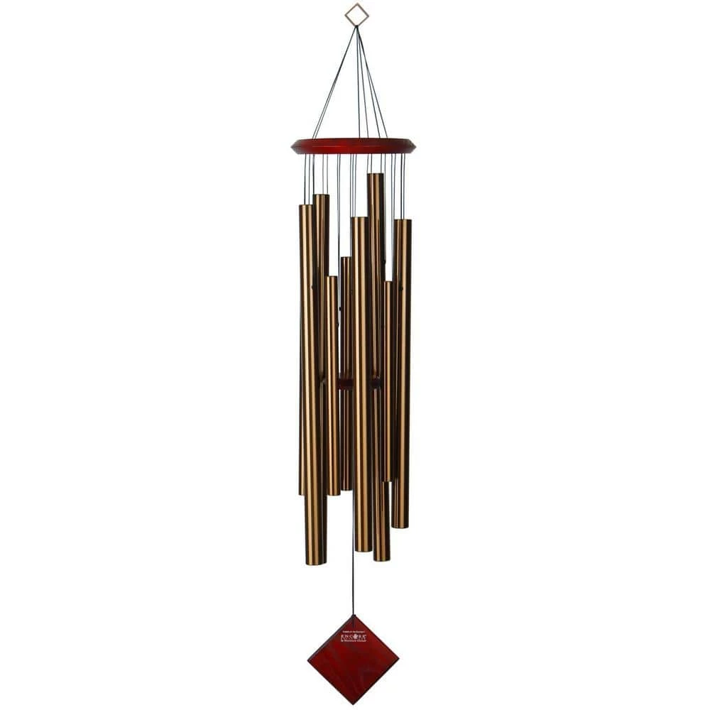 WOODSTOCK CHIMES Encore Collection, Chimes of the Eclipse, 40 in. Bronze Wind Chime - Image 2