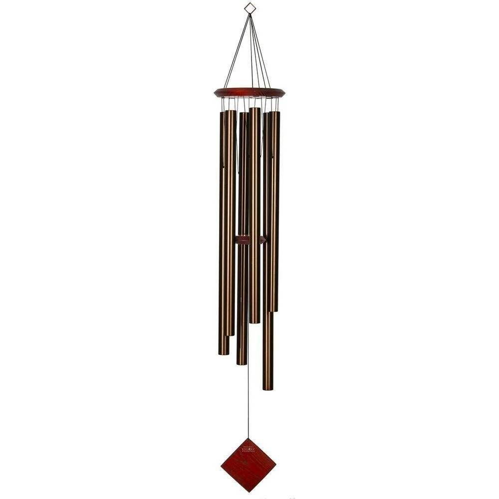 WOODSTOCK CHIMES Encore Collection, Chimes of Neptune, 54 in. Bronze Wind Chime - Image 2