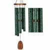 WOODSTOCK CHIMES Signature Woodstock Garden Chime, 24 in. Ivy Green Wind Chime GCI