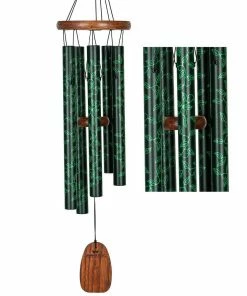 WOODSTOCK CHIMES Signature Woodstock Garden Chime, 24 in. Ivy Green Wind Chime GCI