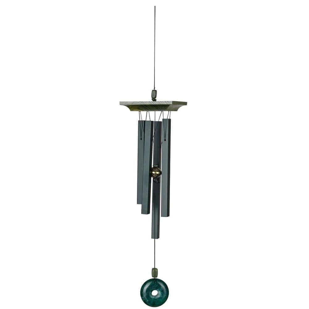 WOODSTOCK CHIMES Signature Collection, Woodstock Jade Chime, 22 in. Green Wind Chime JC - Image 2