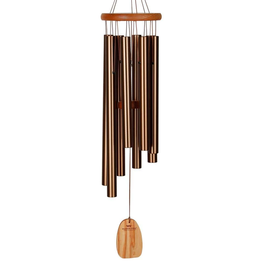 WOODSTOCK CHIMES 29 in. Signature Collection, Chimes of Jerusalem, Bronze Wind Chime JRWBR