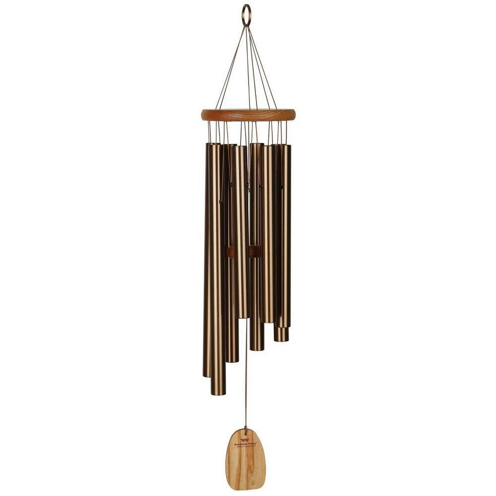 WOODSTOCK CHIMES 29 in. Signature Collection, Chimes of Jerusalem, Bronze Wind Chime JRWBR - Image 2