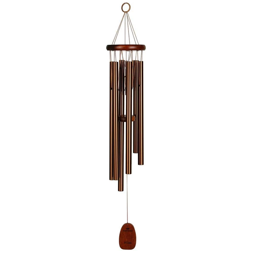 WOODSTOCK CHIMES Signature Collection, Pachelbel Canon Chime, 32 in. Bronze Wind Chime - Image 2