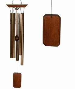 WOODSTOCK CHIMES Signature Woodstock Memorial Chime, Large 36 in. Bronze Wind Chime RML